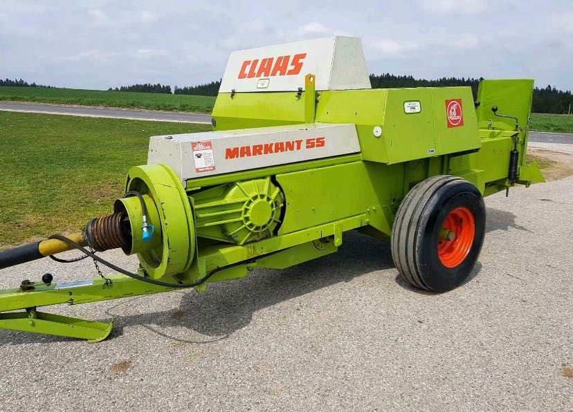 Claas markant 55 пресс подборшик