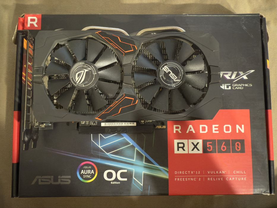 ASUS STRIX Radeon RX 560 OC Gaming