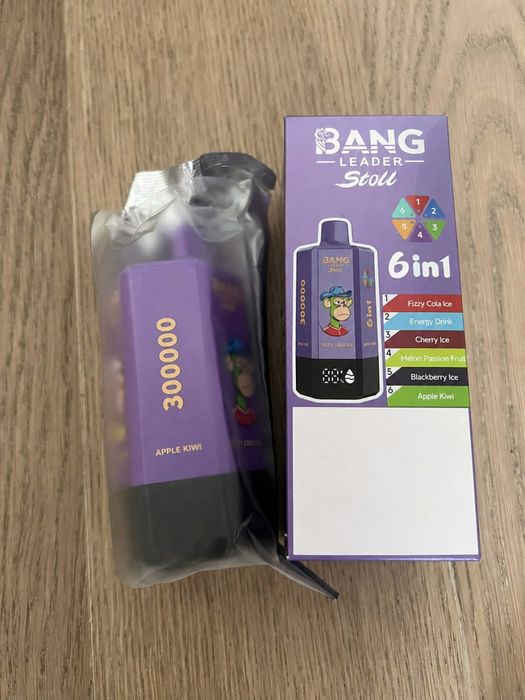 Vape 6 in 1 Sigilat | 300K, 300.000 Pufuri | Mai Multe Modele și Arome Disponibile | USB-C + LED