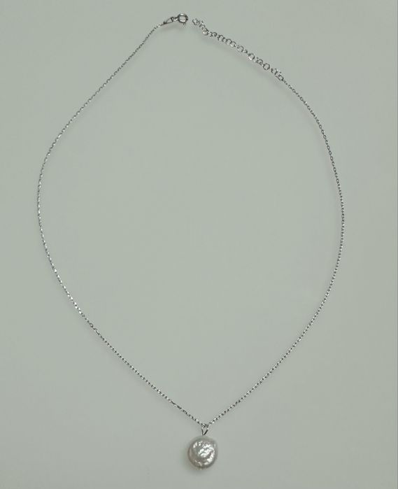 Lantic argint - pandant perla naturala