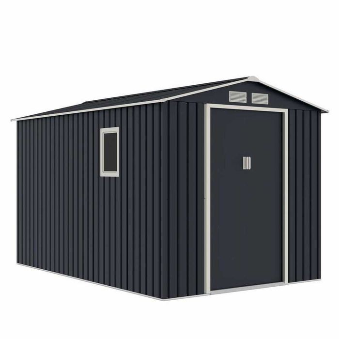 Casuta de gradina Archer Plus C3 213x322x205 cm, cu baza metalica