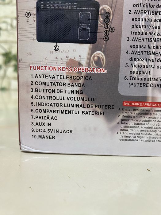 Aparat radio Rotosonic