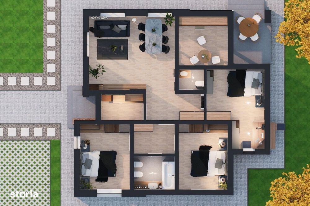 Casă nouă individuală / Cartier Nou / Proprietar persoana fizica