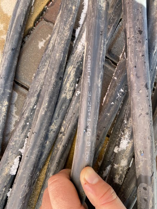 Кабель АВВГ 3*25 Альминовый