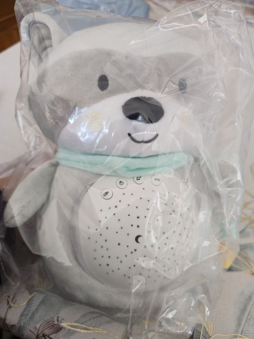 Плюшен ленивец/играчка с бял шум - 0+м