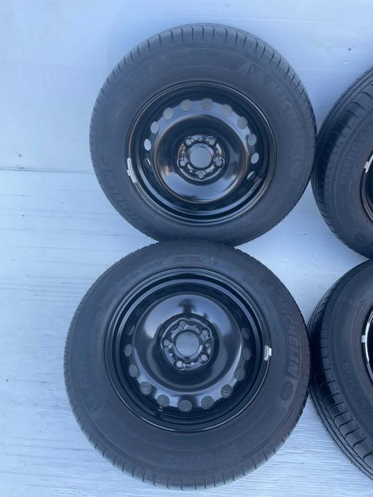 Jante cu anvelope vara Michelin 195 65 R15 Renault Kangoo Citan 5x108