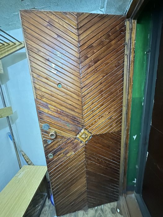 Двери ссср дерево в сборе