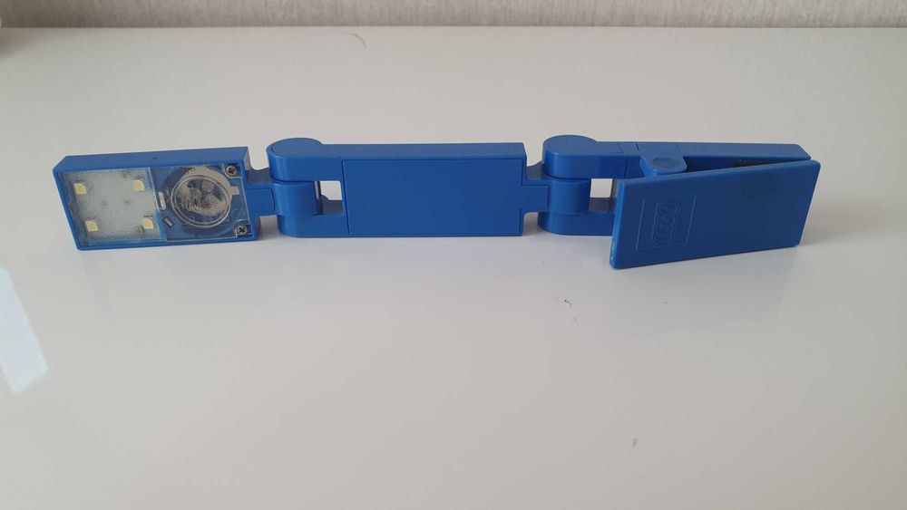 lampa lego albastra