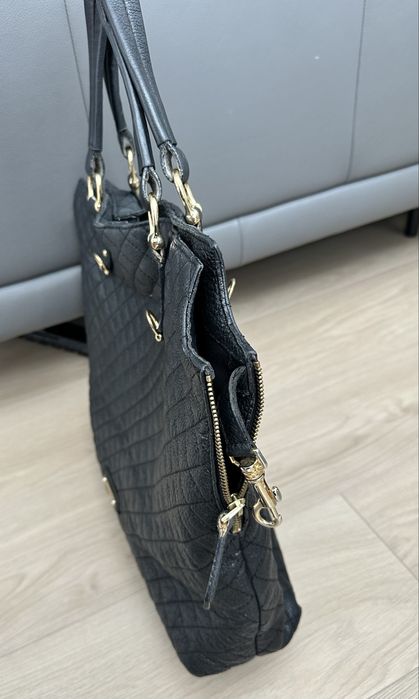 Geanta MUSETTE ARNELA MATLASAT din piele naturala