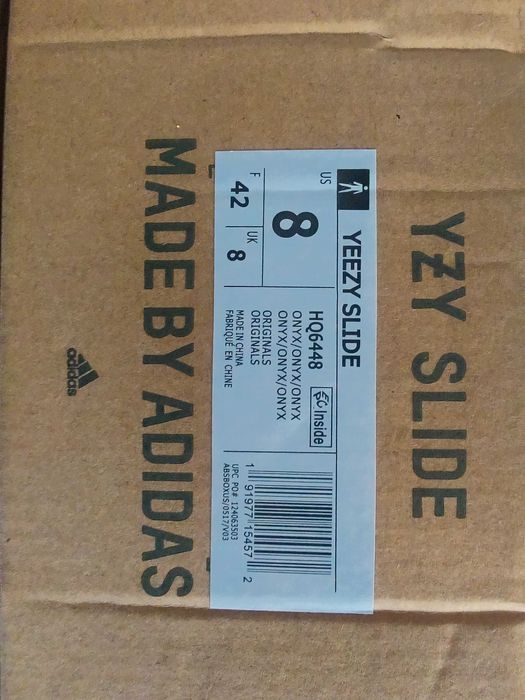 Yeezy slides, culoarea: negru, marimea: 41