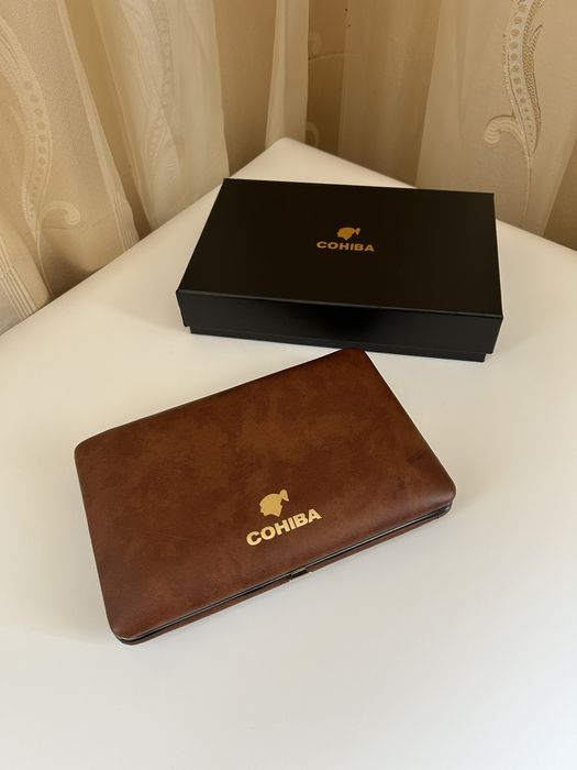 Кутия за пури COHIBA – 5 броя, луксозен калъф