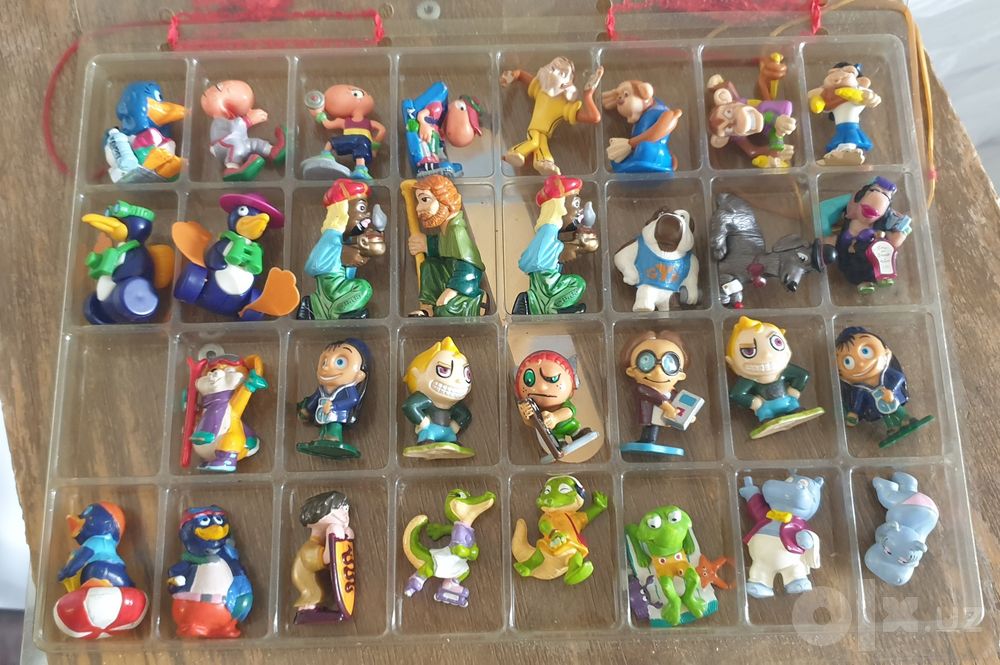 Фигурки Киндер Сюрприз (Kinder) 90-х  из разных серий .