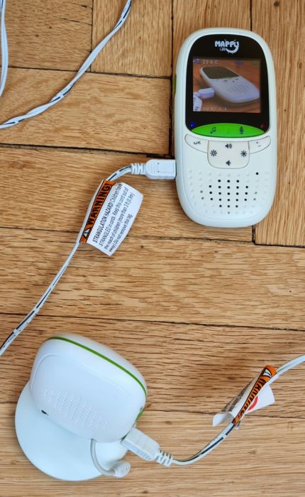 Видео бебефон с нощен режим и двупосочна връзка Mappy Care VBM-7100