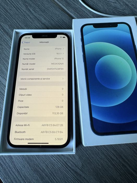 Iphone 12 128gb liber de retea