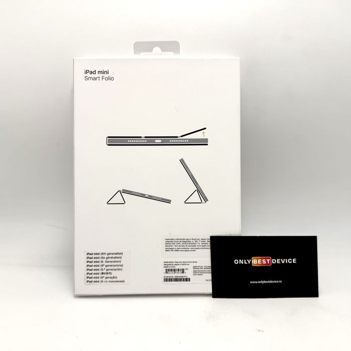 Husa Smart Folio pentru Apple iPad Mini 6 și iPad Mini 7 (A17 Pro)