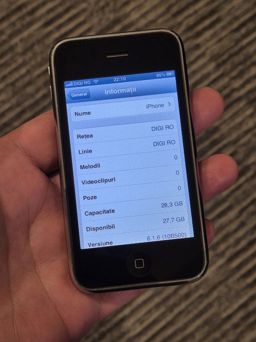 Vand iPhone 3GS Negru 32Gb Telefon De Colectie