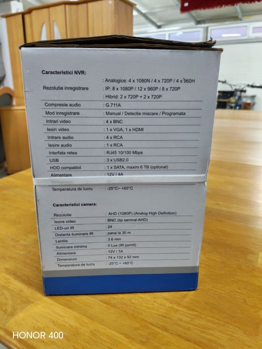 Kit NOU-Camere Supraveghere FHD