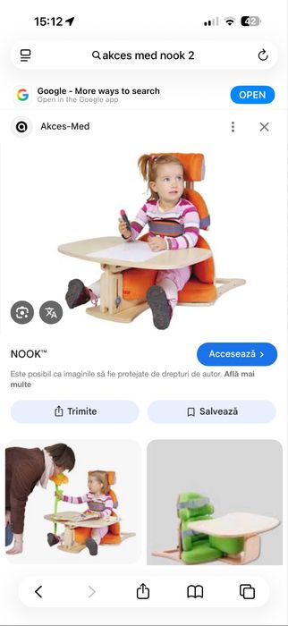 Dizabilitati copii scaun pozitionare