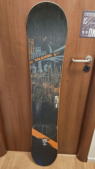 Placa snowboard Salomon 151 cu legături K2 Fastec