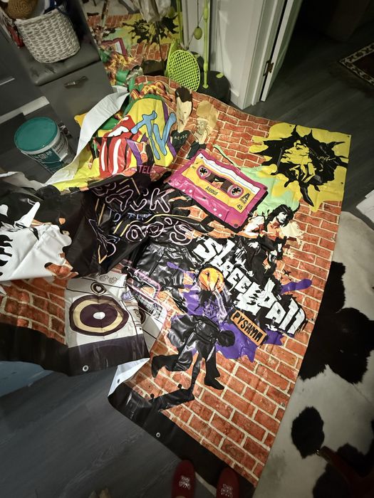 Тент, банер с рисунком 245 см на 3 метра