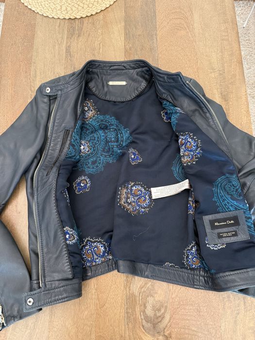 Кожено яке Massimo Dutti