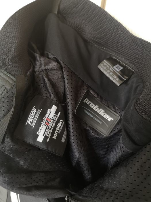 Pantaloni moto Probiker moto scuter atv piele