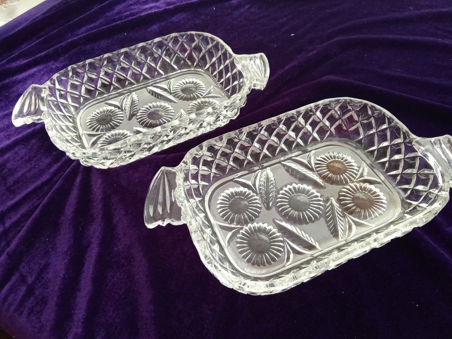 Салатница Хрусталь в отличном состоянии