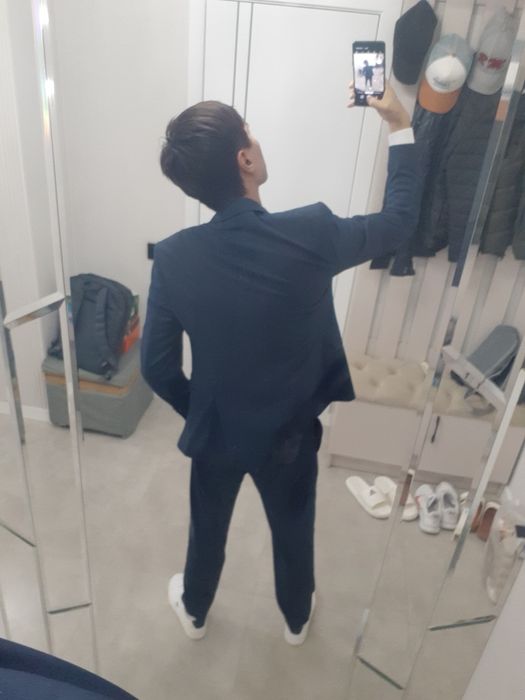 Костюм темно синий