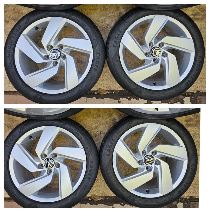 Jante aliaj 17" Volkswagen/Skoda Octavia/Seat cu anvelope 225/45/17
