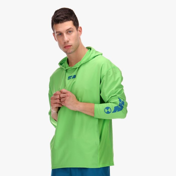 Nike DRI-FIT Hoodie оригинално горнище XL Найк спорт суичър зелено горно горница