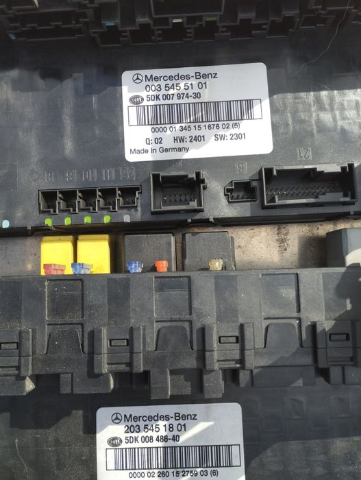 Преден и заден Сам модул Мерцедес W203 W211 W219 W209 W220 W210 W202