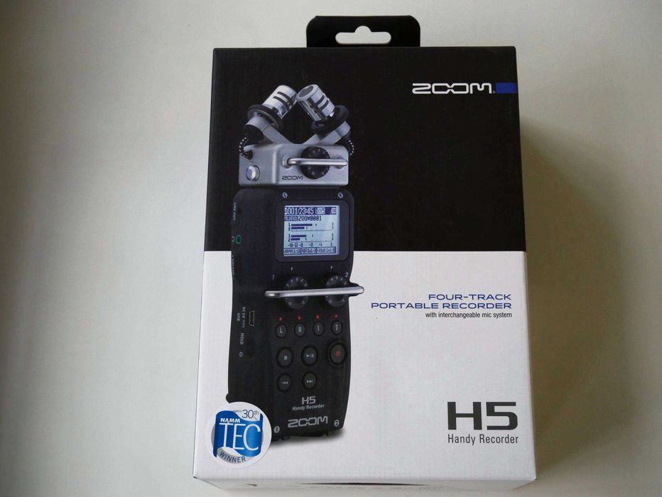 Zoom H5 recorder звуковой рекордер профессиональ диктофон звукозапись