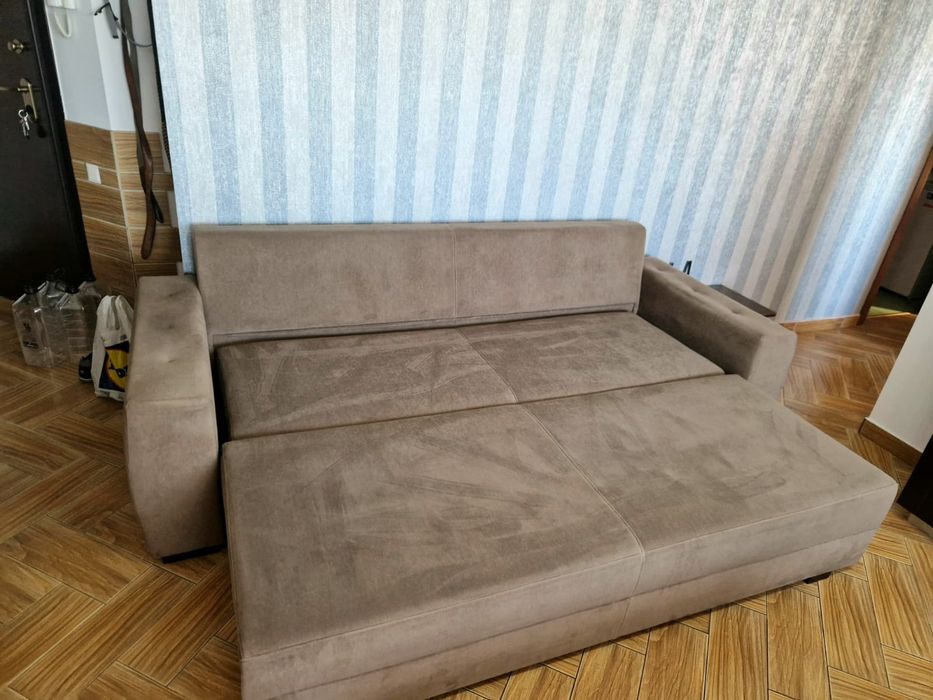 Set canapea extensibilă + 2 fotolii – stare foarte bună