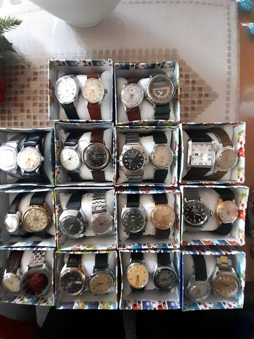 Часовници от соца. РускиРадио антика от 1956год Сребърен джобен