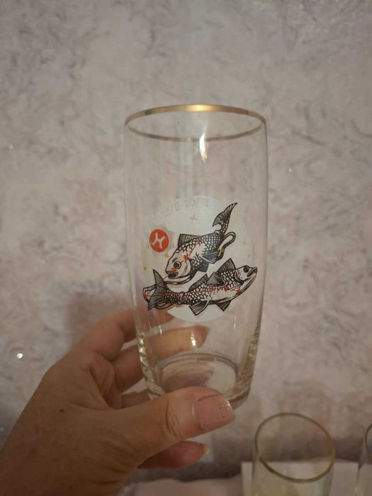 Сервиз стъклени чаши