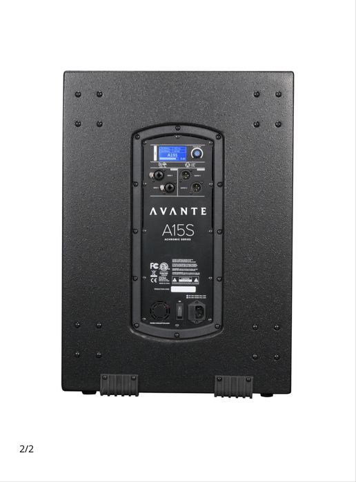 Avante A15S, 15 Zoll Active Subwoofer / Cashbook Amanet Brasov