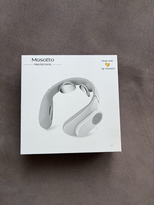 Aparat de masaj pentru zona cervicala, Masatto, ​​​​​​ Alb