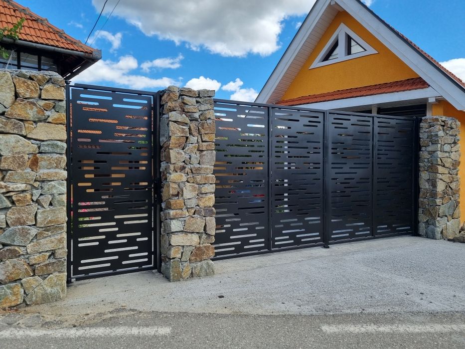 Porti,panouri de gard, balustrade metalice,automatizări porți