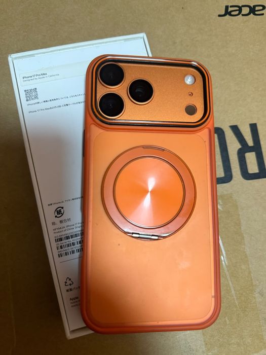 Apple iphone 17 pro max orange Esim 256gb