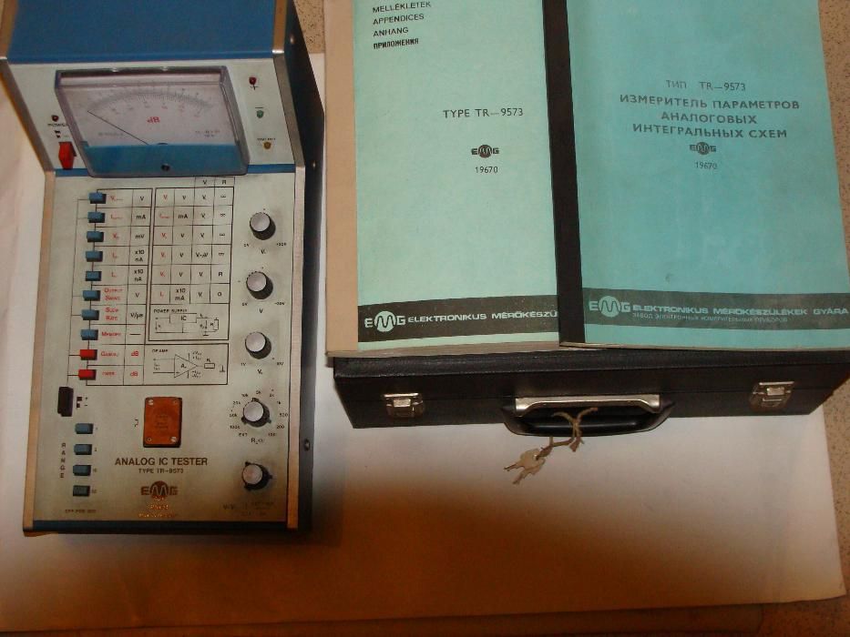 Измерител на параметрите на аналогови интегрални схеми TR9573