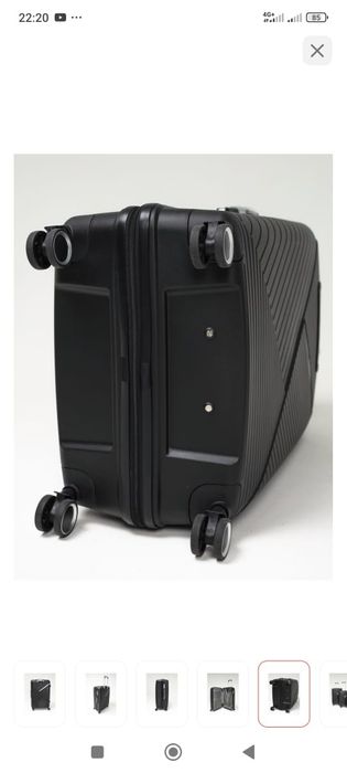 Черный чемодан большой