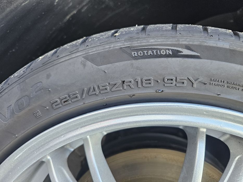 Jante Dotz R18 - IMPECABILE! ! ! + anvelope 225/45 R18