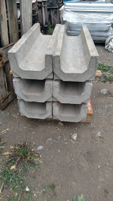 Арыки бетонные, лотки