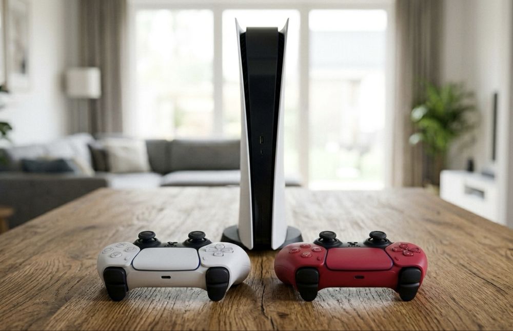 PS5 Digital Edition - 1TB - 2 controllere