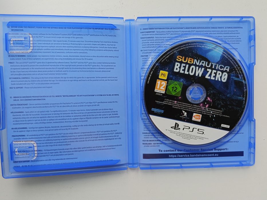 Обменяю диск subnautica below zero