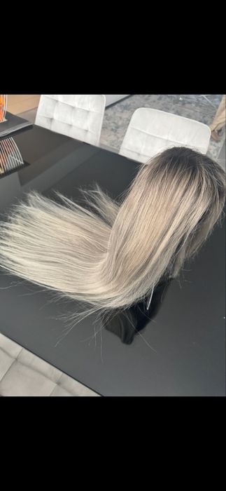 Peruca par natural uman