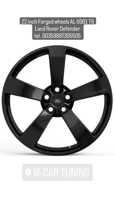 Ковани джанти за Land Rover Defender 22 цола  от 2019 -
