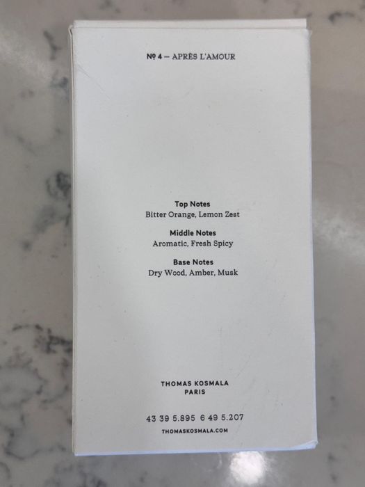 Духи Thomas Kosmala