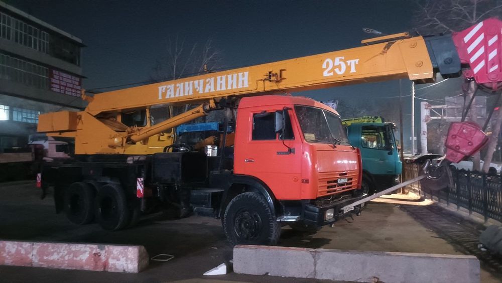 Avtokran 25t galichanin, Автокран 25т галичанин