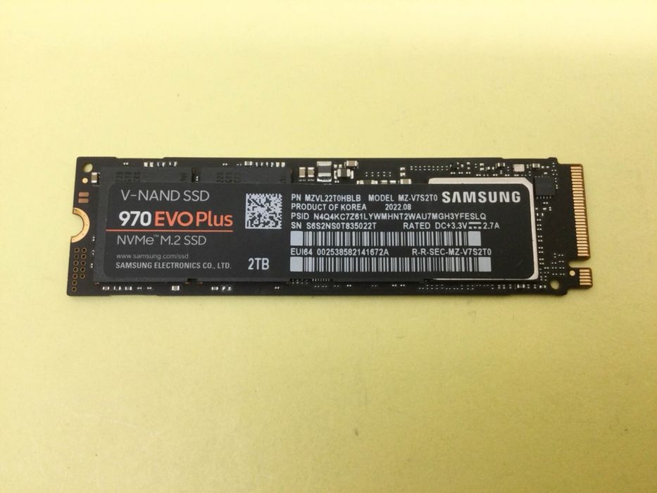 SSD Samsung 2TB 970 EVO Plus, M.2, NVMe